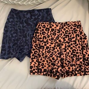 LEOPARD SPANDEX SHORTS BUNDLE